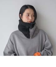 パネルパターン切替ネックウォーマー