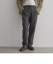 【定番/ストレッチ/UVカット/帯電防止】イージービューティー裏起毛テーパードパンツ(WEB限定サイズあり)
