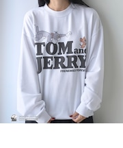 TOM　and　JERRY（トムとジェリー）グラフィックプルオーバースウェット