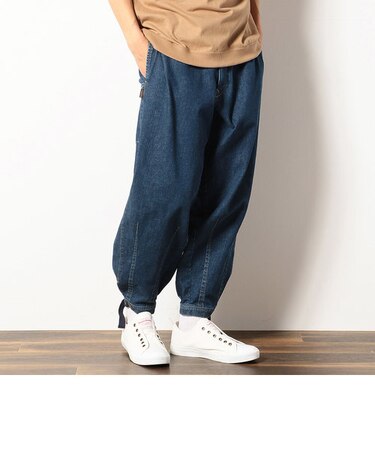 【大人気・定番】 デニム テーパードパンツ トビパンツ 鳶