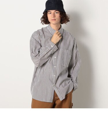 ストライプビッグシャツ