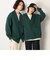 裏毛ビッグカーディガン