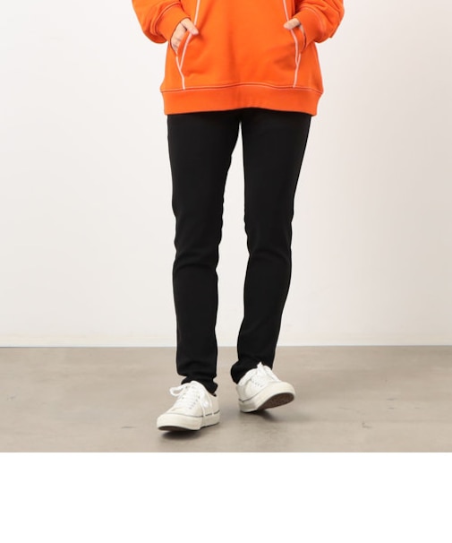 レーヨンナイロンストレッチツイル スキニーパンツ