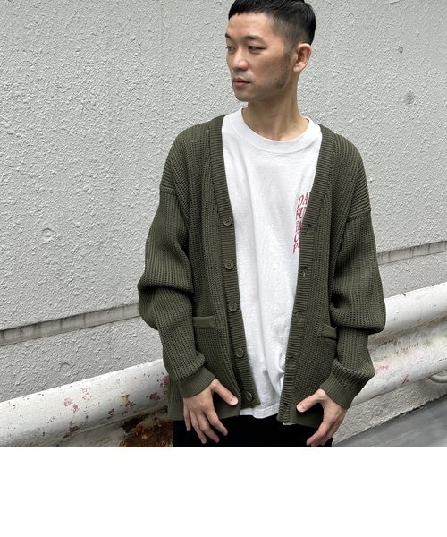 セットアイテム】 メッシュ カーディガン＋ Tシャツ｜パープルアンド