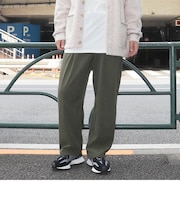 カットコール タックテーパードパンツ