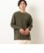 裏起毛 ワッフル クルーネックＴシャツ