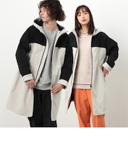 バックフリース ボンディング フーデッドコート