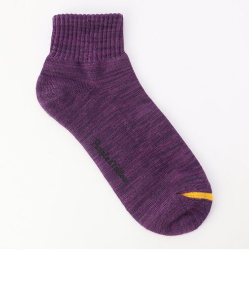 メランジショートソックス