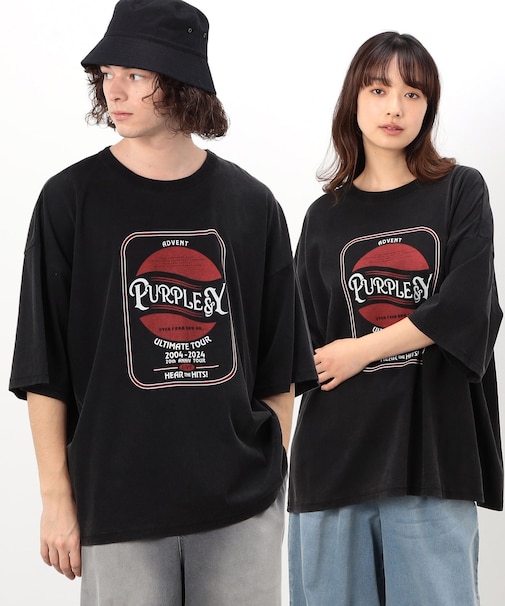 フロスト加工プリントＴシャツ