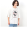 フロスト加工プリントＴシャツ