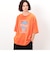 フロスト加工プリントＴシャツ