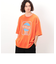 フロスト加工プリントＴシャツ