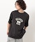 半袖フットボールプリントＴシャツ