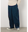 ツイルワイドテーパードパンツ