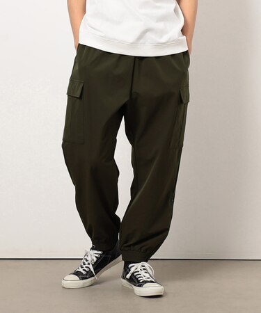 ナイロンストレッチカーゴジョガーパンツ