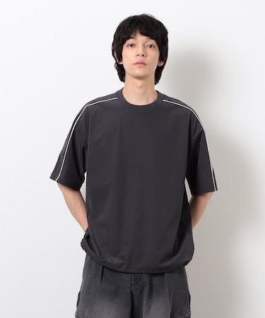 ナイロンストレッチトラックプルオーバー