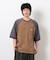 裾スピンドルラグラン５分袖Ｔシャツ
