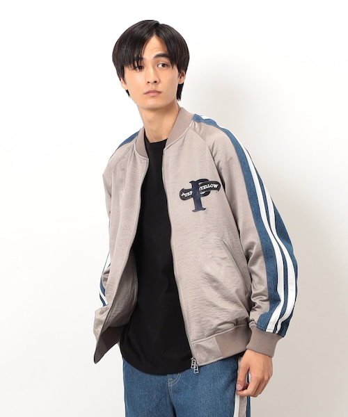 リメイク短丈ブルゾン　80s 80s vintage】スイングトップ ブルゾン 短丈 日本製 古着 - メルカリ