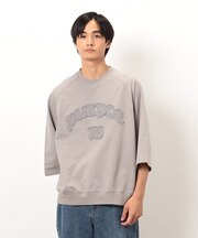 ロゴアップリケプルオーバー