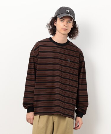 ランダムボーダー 長袖Ｔシャツ