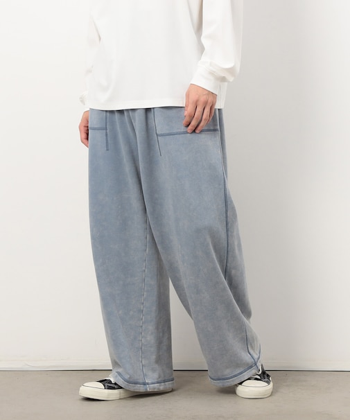 フロスト加工裏毛 パンツ