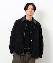 衿素材切替ブルゾン