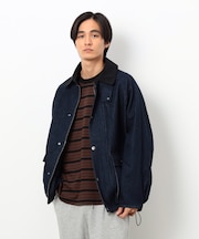 衿素材切替ブルゾン