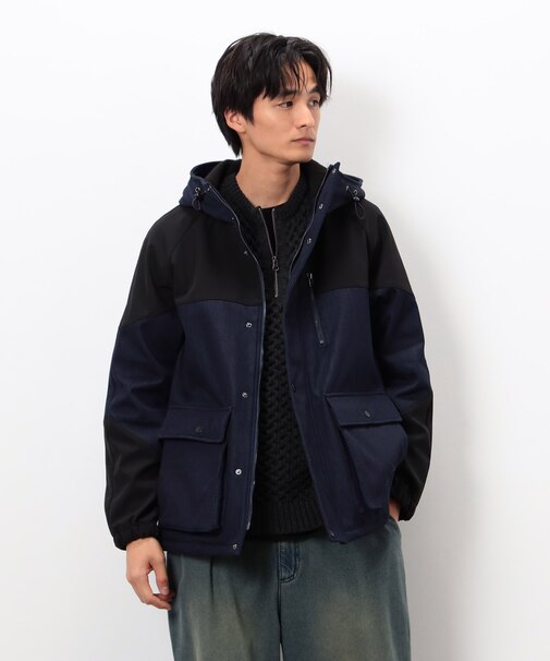 フリースボンディング マウンテンパーカ