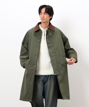 フリースボンディング ロングコート