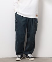 デニムワイドカーゴパンツ