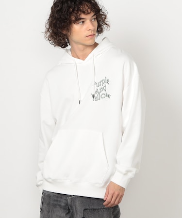 ウェーブロゴ刺繍パーカ