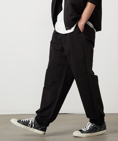 ポリエステルストレッチ ジョガーパンツ