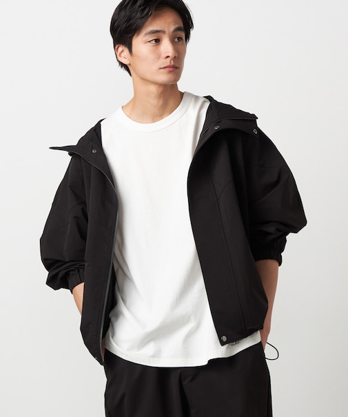 ポリエステルストレッチ マウンテンパーカ