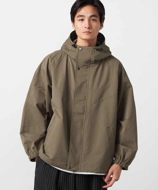 ポリエステルストレッチ マウンテンパーカ