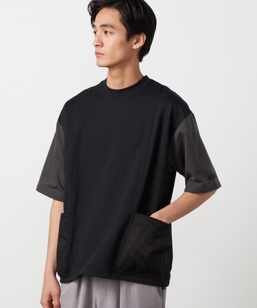 布帛 ポケットプルオーバー