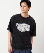 カスレロゴプリント フロスト半袖Tシャツ