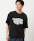 カスレロゴプリント フロスト半袖Tシャツ