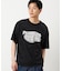 カスレロゴプリント フロスト半袖Tシャツ