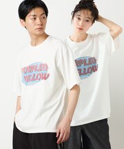 カスレロゴプリント フロスト半袖Tシャツ