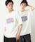 カスレロゴプリント フロスト半袖Tシャツ