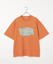 カスレロゴプリント フロスト半袖Tシャツ