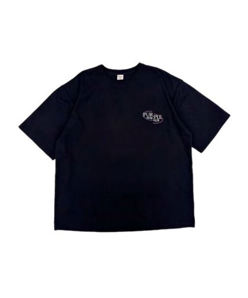 バックロゴ刺繍 半袖Tシャツ