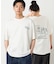バックロゴ刺繍 半袖Tシャツ