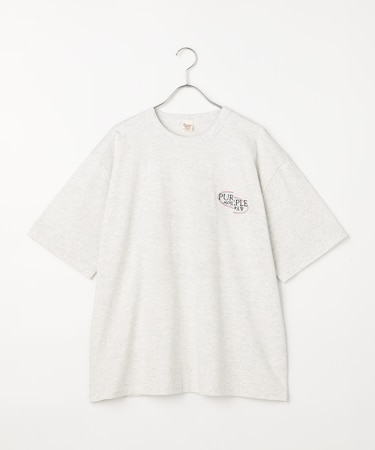 バックロゴ刺繍 半袖Tシャツ