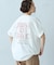 バック刺繍 半袖Tシャツ