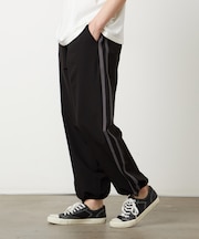 ポリエステルストレッチ ラインパンツ