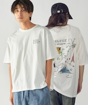 スーベニア刺繍 半袖Tシャツ