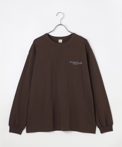 バックプリント 長袖Tシャツ