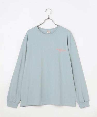 バックプリント 長袖Tシャツ