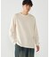 裏起毛ワッフル 長袖Tシャツ